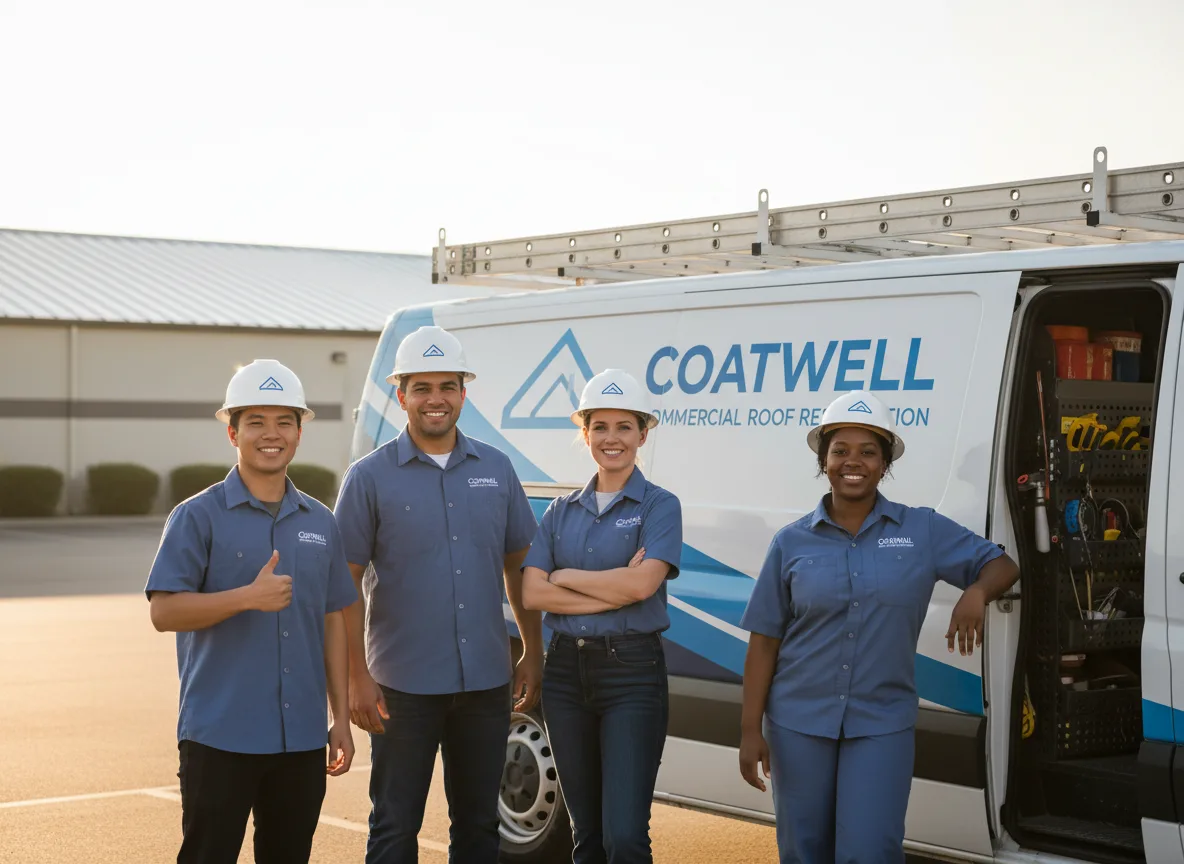 Commercial roof coating company in Piasa, IL
